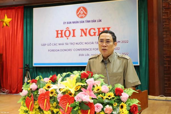 Hội nghị gặp gỡ các nhà tài trợ nước ngoài tại tỉnh Đắk Lắk